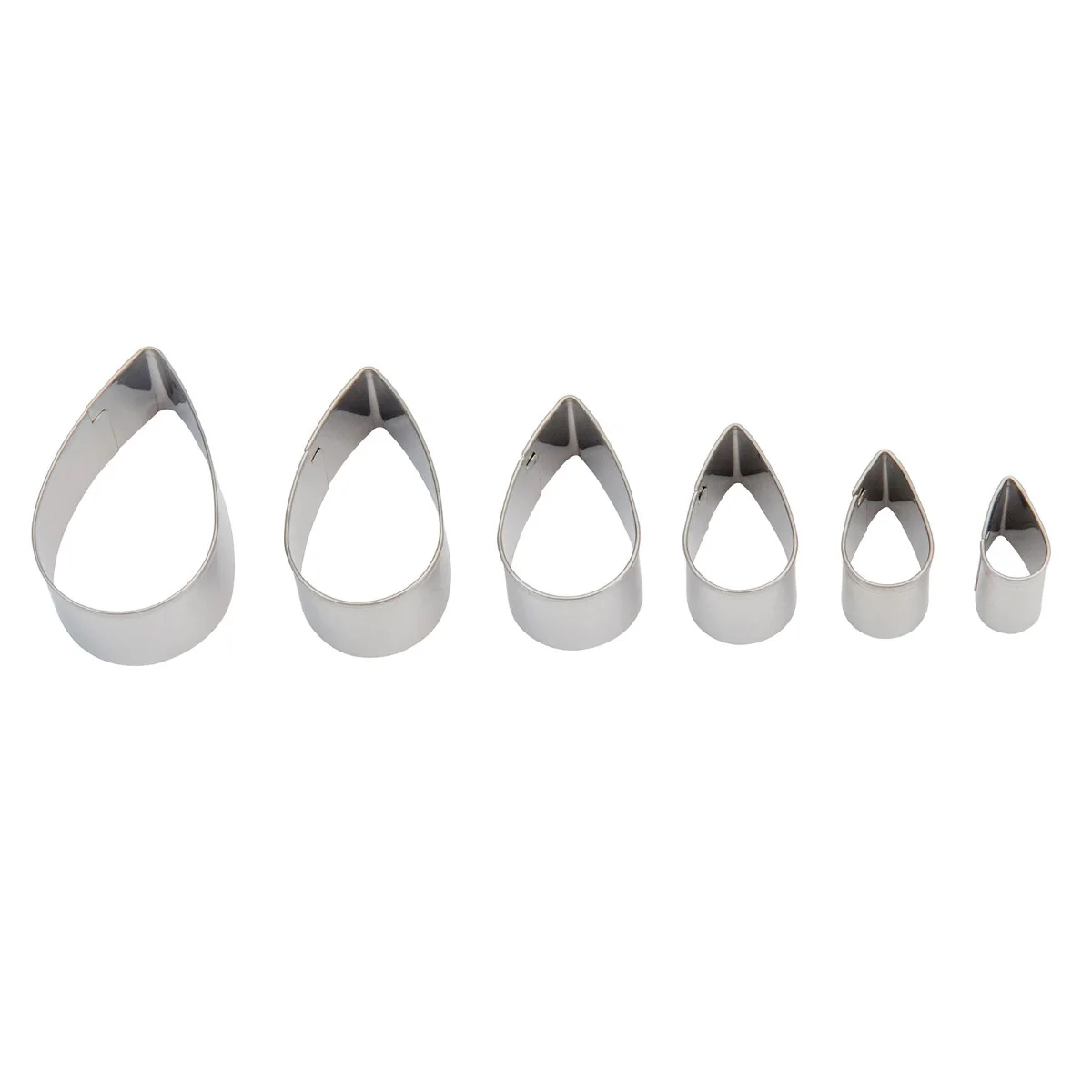 Sculpey Tools™ Graduated Cutters: Tear Drop, 6 pc - Image 3