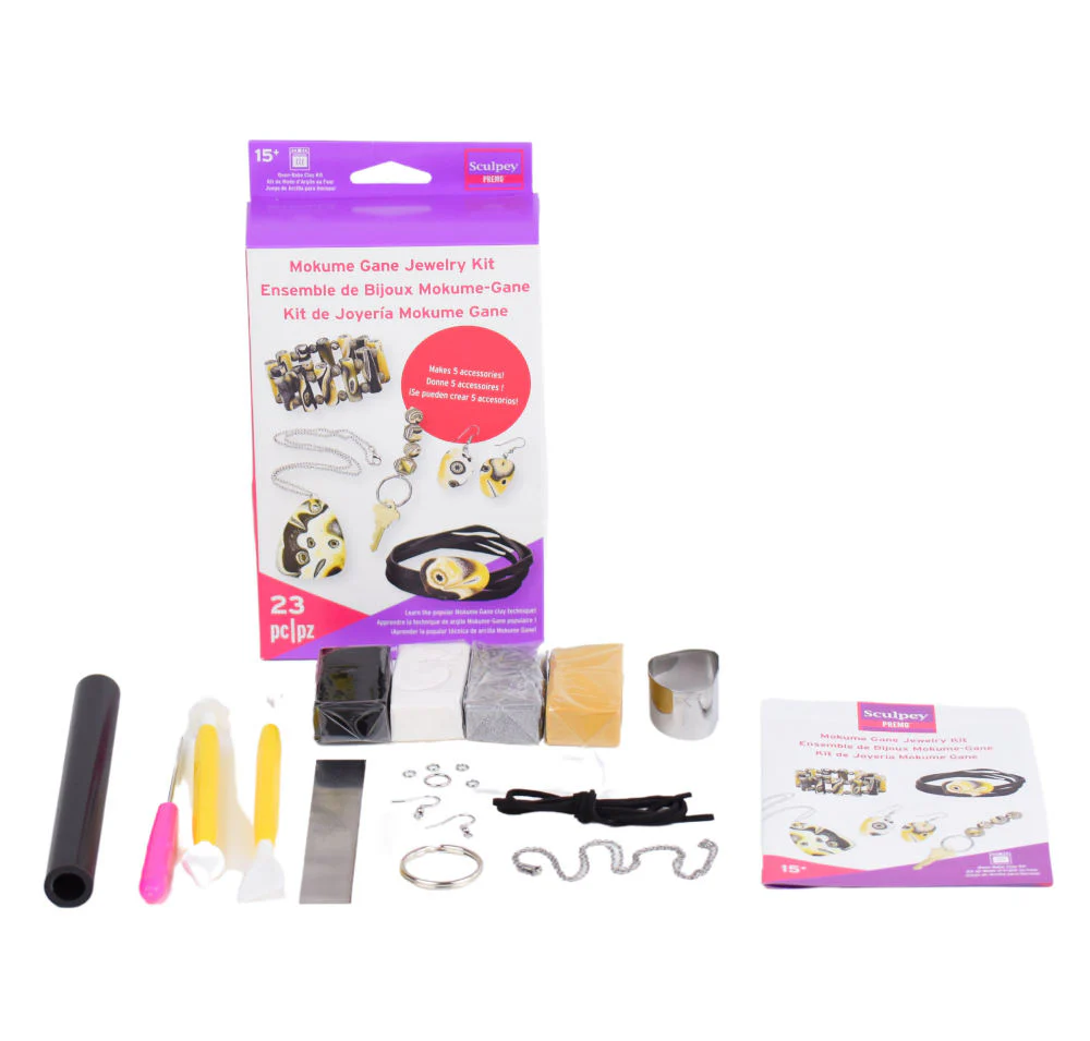 Sculpey Premo™ Mokume Gane Jewelry Kit - Image 3